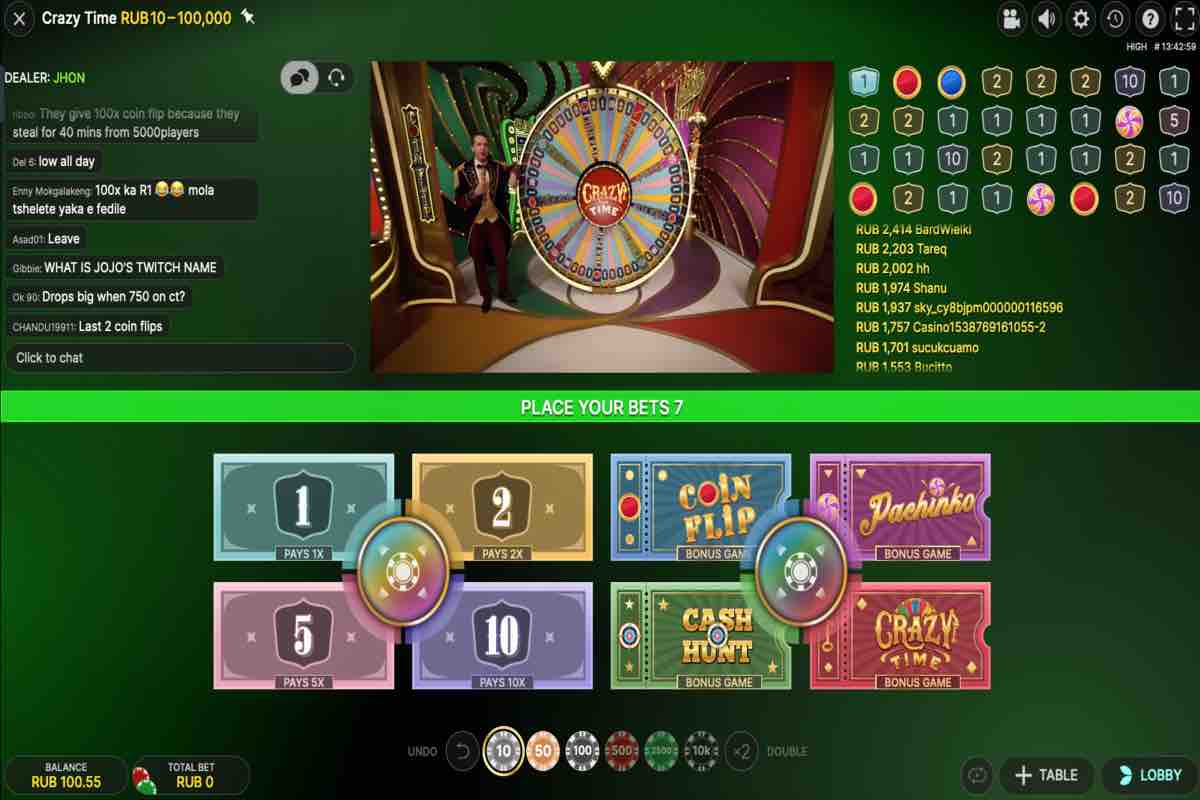 Скачать приложение Crazy Time Скачать приложение Crazy Time